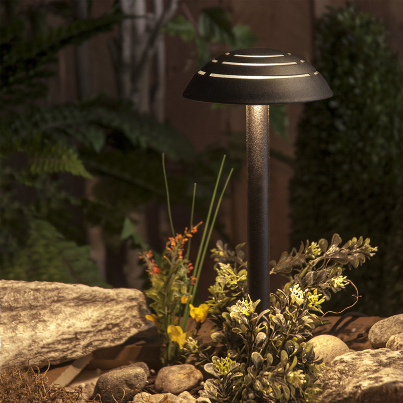 Sterno Home Low Voltage Cast Aluminum LED Pathway Light Pack (Set of 6